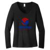 Women's Long Sleeve V Neck Tee Thumbnail