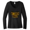 Women's Long Sleeve V Neck Tee Thumbnail