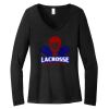 Women's Long Sleeve V Neck Tee Thumbnail