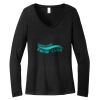 Women's Long Sleeve V Neck Tee Thumbnail