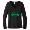Women's Long Sleeve V Neck Tee Thumbnail
