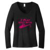 Women's Long Sleeve V Neck Tee Thumbnail