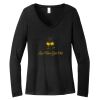 Women's Long Sleeve V Neck Tee Thumbnail
