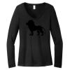 Women's Long Sleeve V Neck Tee Thumbnail