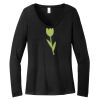 Women's Long Sleeve V Neck Tee Thumbnail