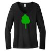 Women's Long Sleeve V Neck Tee Thumbnail