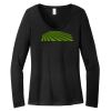 Women's Long Sleeve V Neck Tee Thumbnail