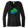 Women's Long Sleeve V Neck Tee Thumbnail