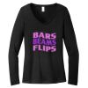 Women's Long Sleeve V Neck Tee Thumbnail