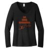 Women's Long Sleeve V Neck Tee Thumbnail
