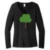 Women's Long Sleeve V Neck Tee Thumbnail