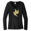 Women's Long Sleeve V Neck Tee Thumbnail