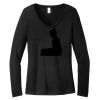 Women's Long Sleeve V Neck Tee Thumbnail