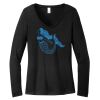 Women's Long Sleeve V Neck Tee Thumbnail