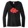 Women's Long Sleeve V Neck Tee Thumbnail