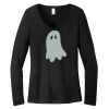 Women's Long Sleeve V Neck Tee Thumbnail